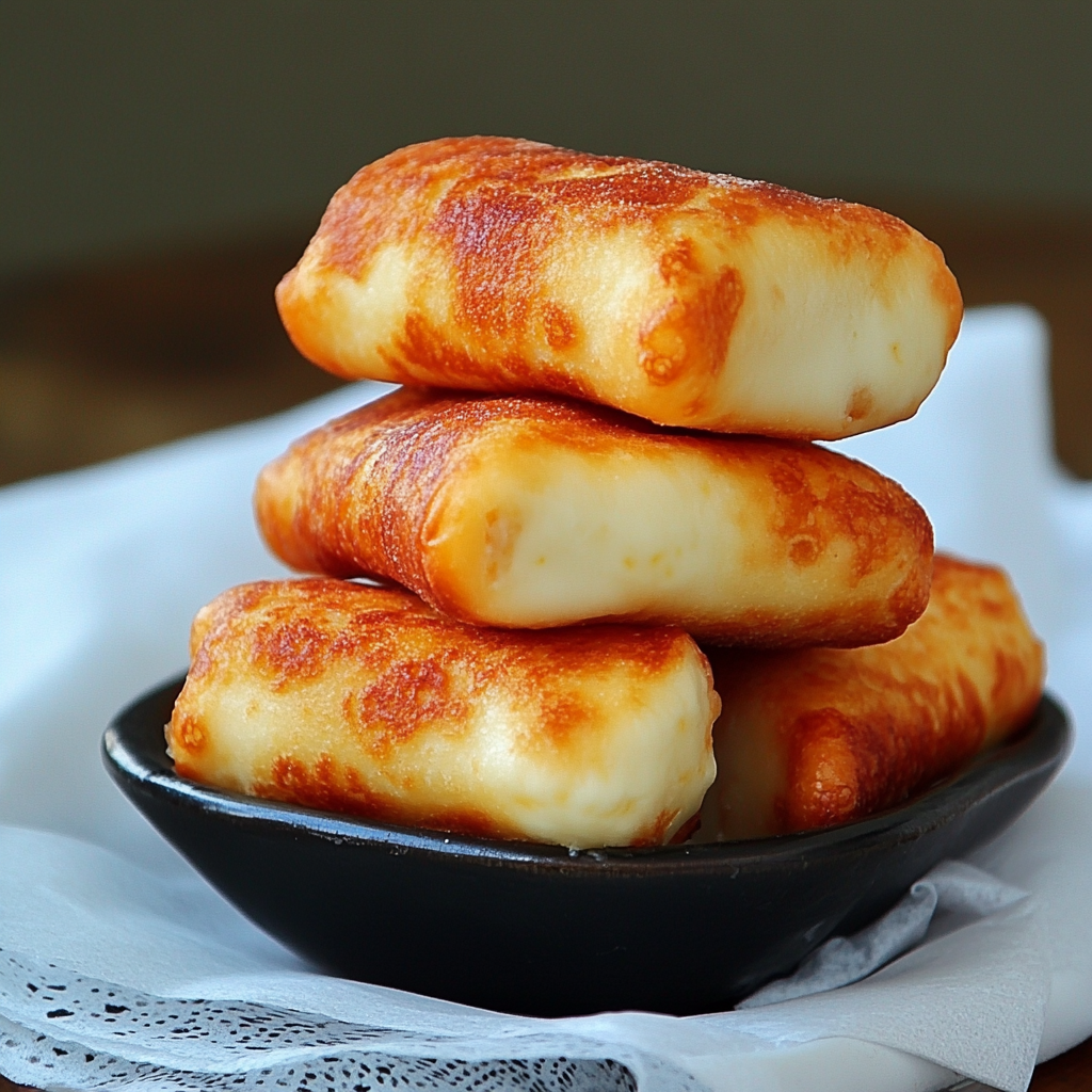 Bastones de queso empanizados