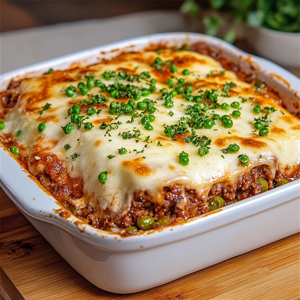 Lasaña de carne casera