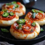 Mini pizzas de pan de molde