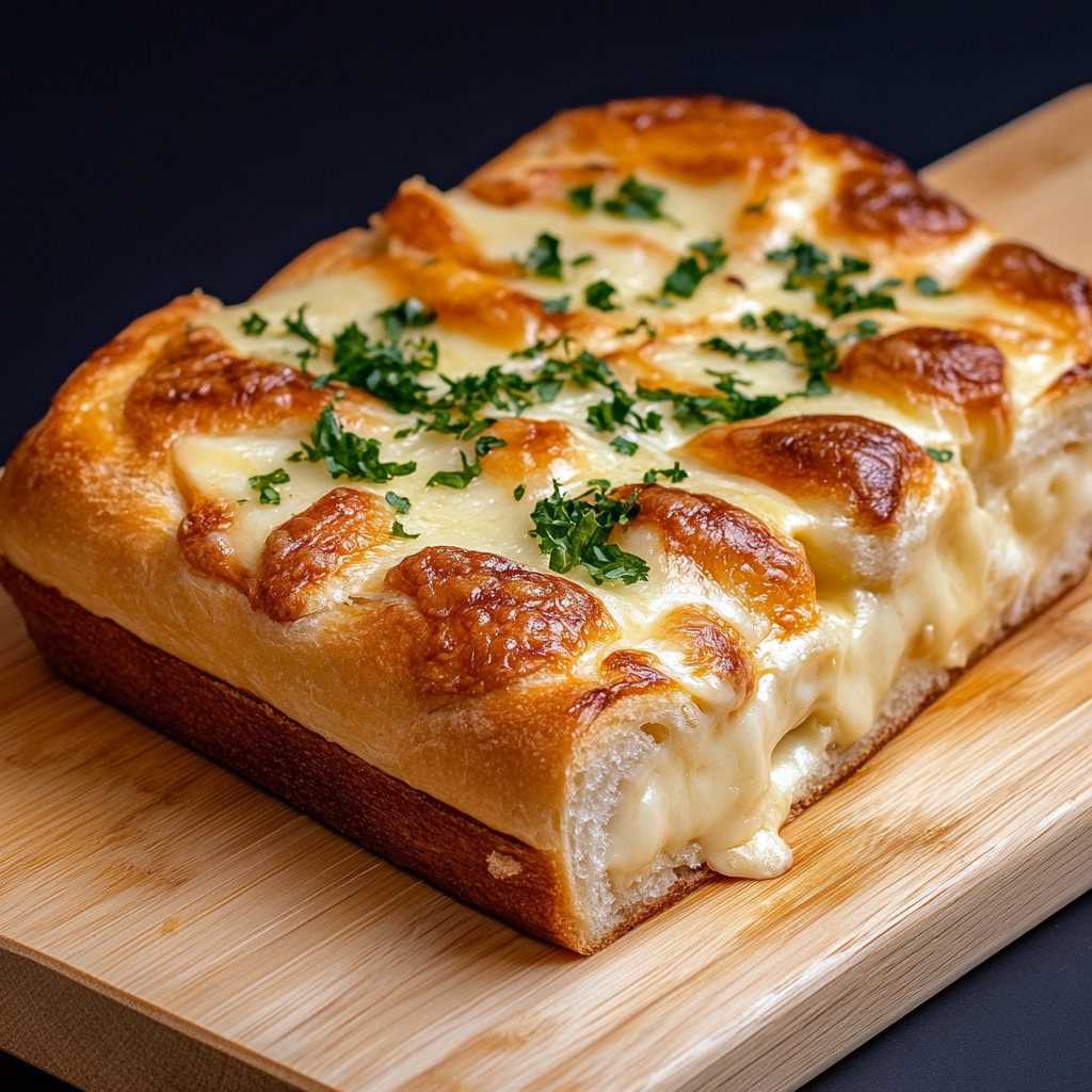 Pan de ajo con queso